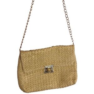 Straw clutch bag for sale